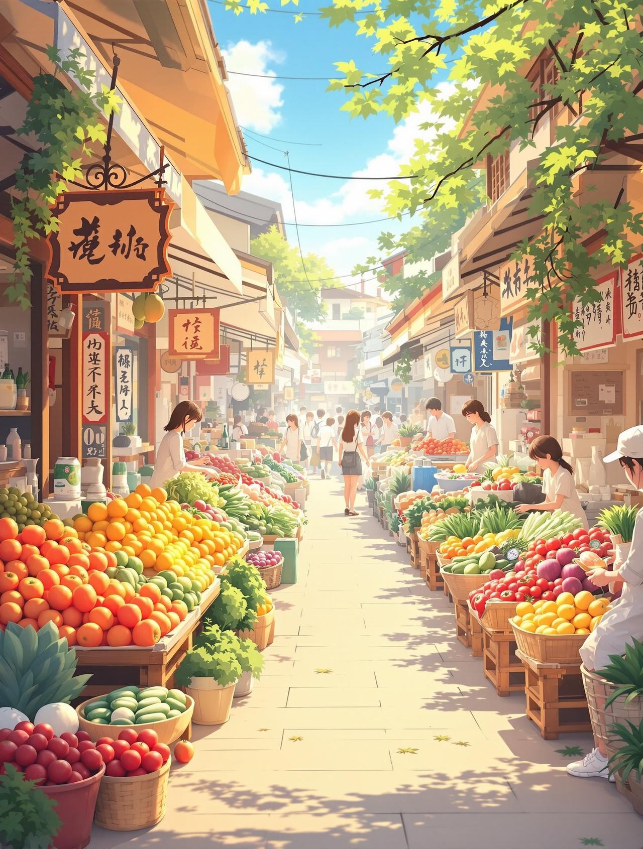 爱看短剧 - 清晨菜市场